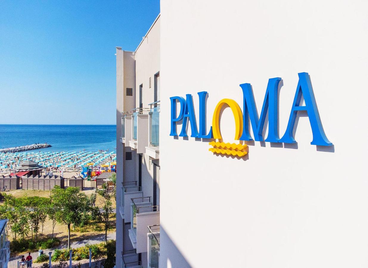 Hotel Paloma Beach Front Chiringuitos Time Rimini Exterior photo